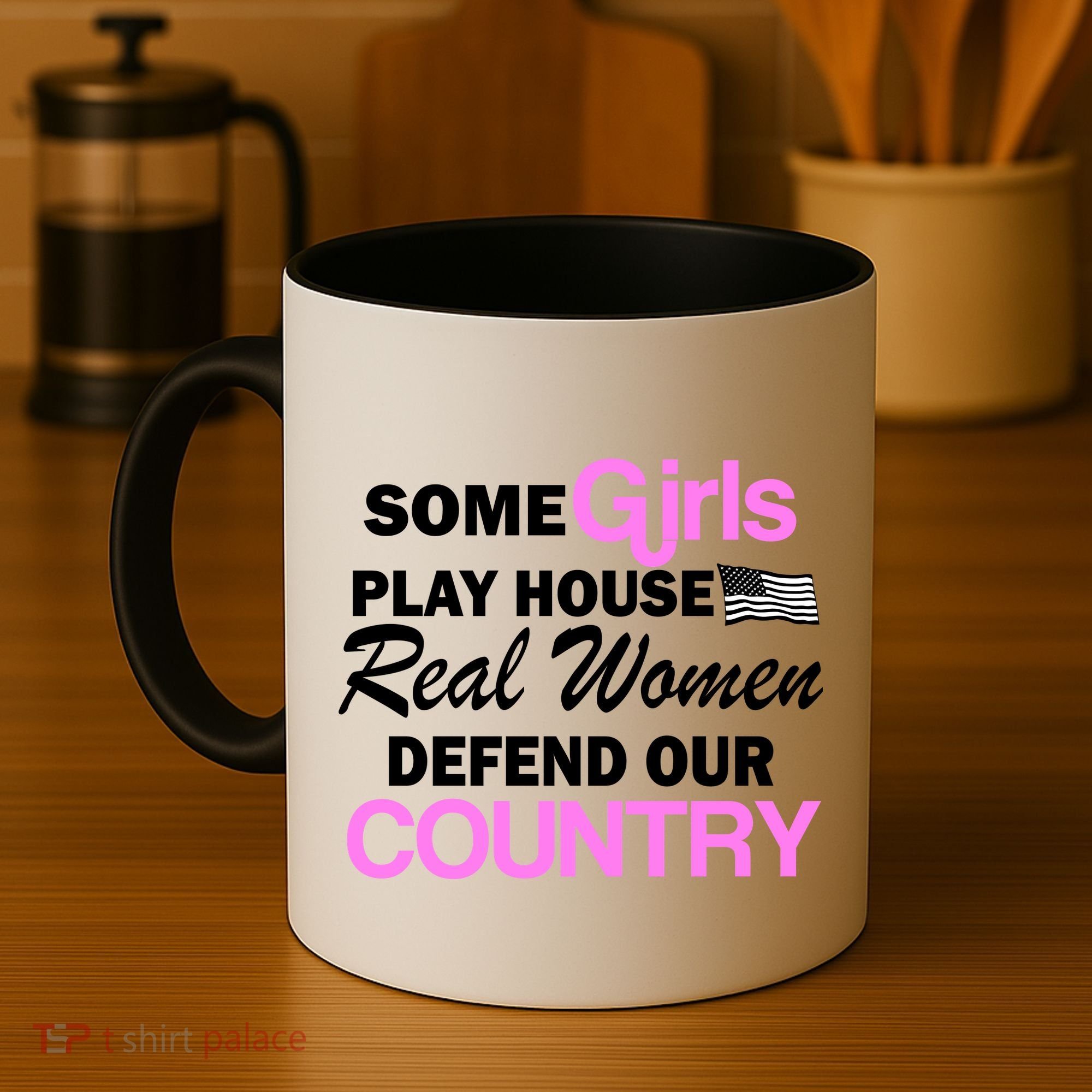 Real Women Defend Our Country Coffee Mug