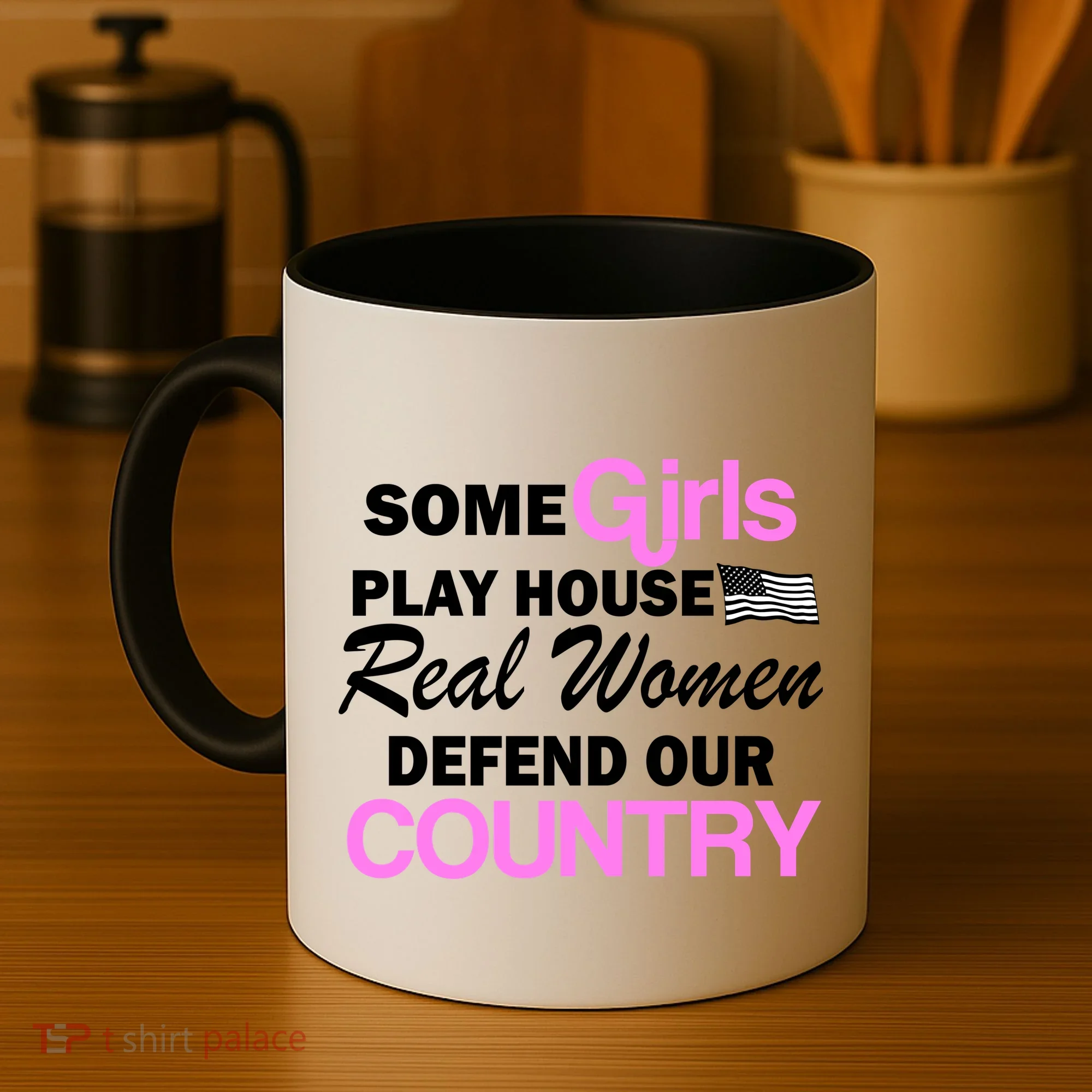 Real Women Defend Our Country Coffee Mug
