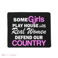 Real Women Defend Our Country Mousepad thumb 0
