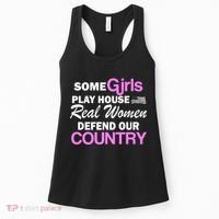Real Women Defend Our Country Women's Tank Top thumb 0