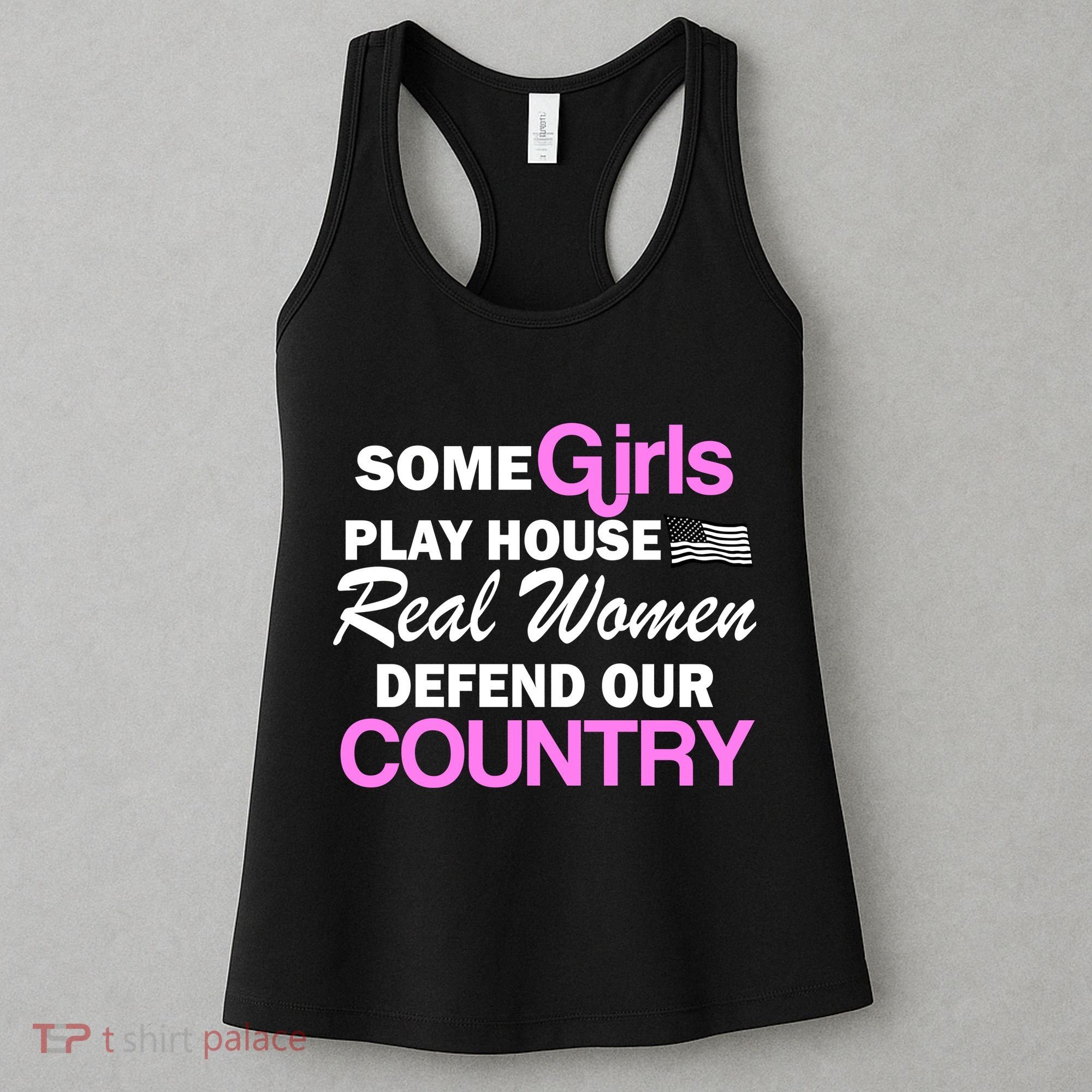 Real Women Defend Our Country Women's Tank Top