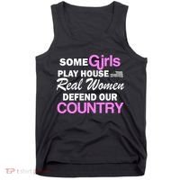Real Women Defend Our Country Tank Top thumb 0