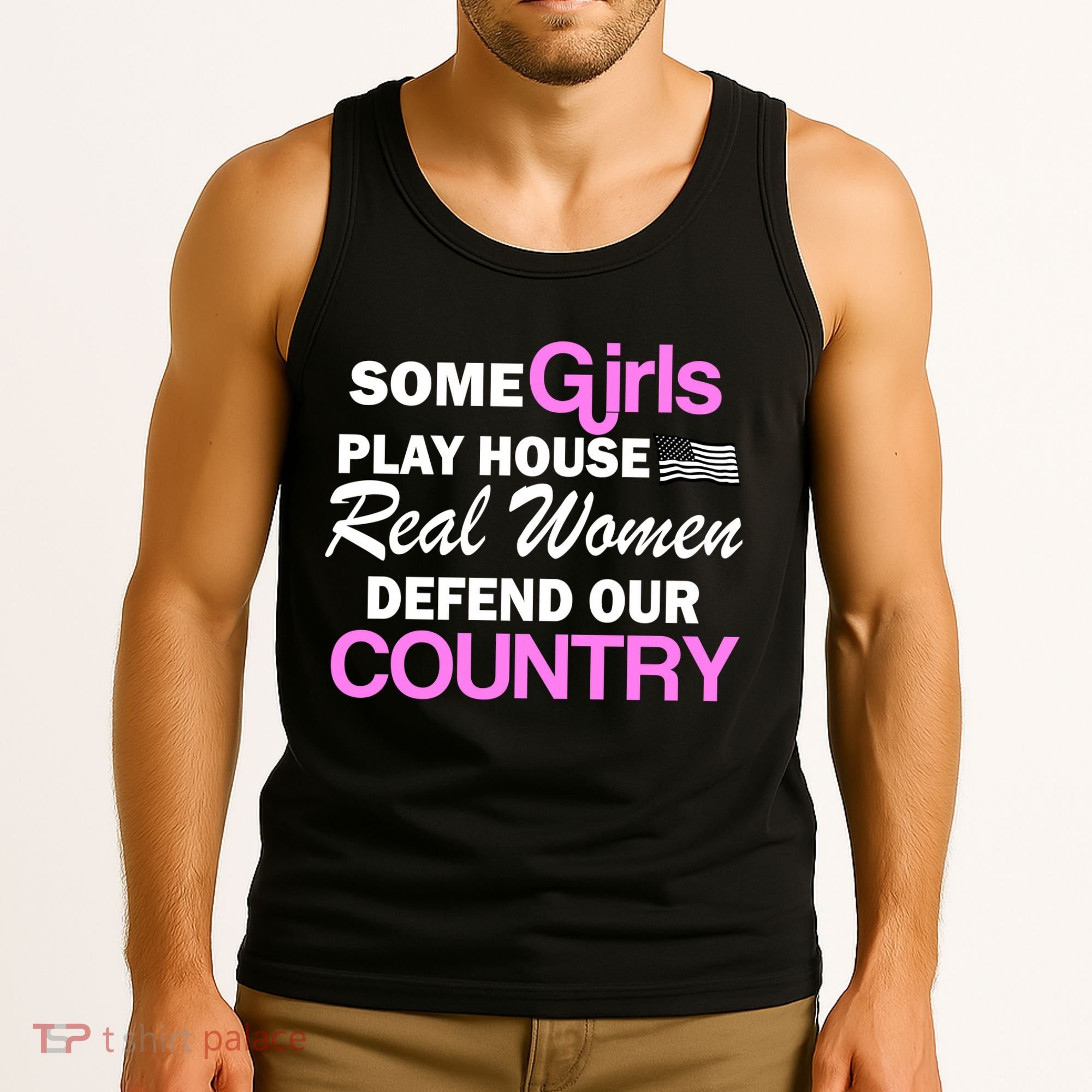 Real Women Defend Our Country Tank Top