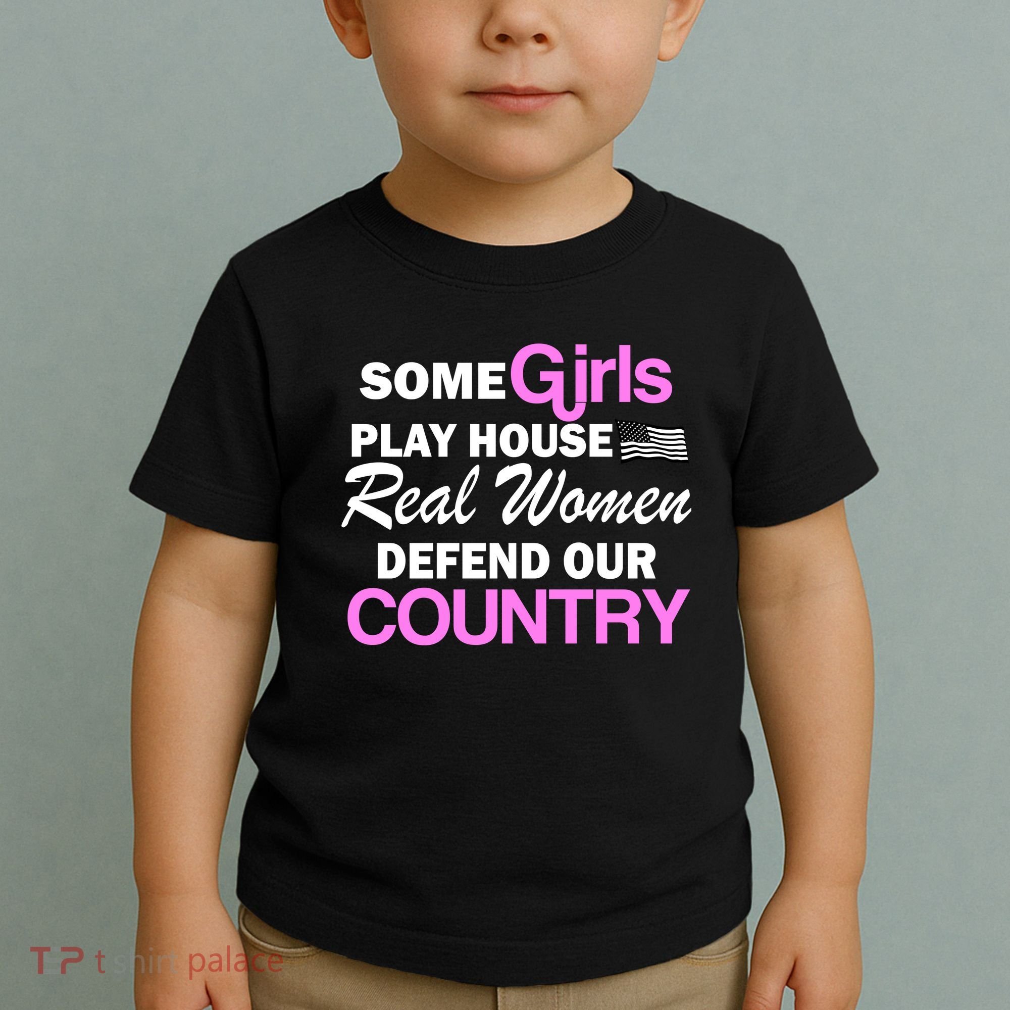 Real Women Defend Our Country Toddler T-Shirt