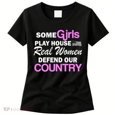 Real Women Defend Our Country Women's T-Shirt