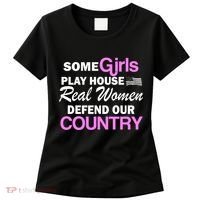 Real Women Defend Our Country Women's T-Shirt thumb 0