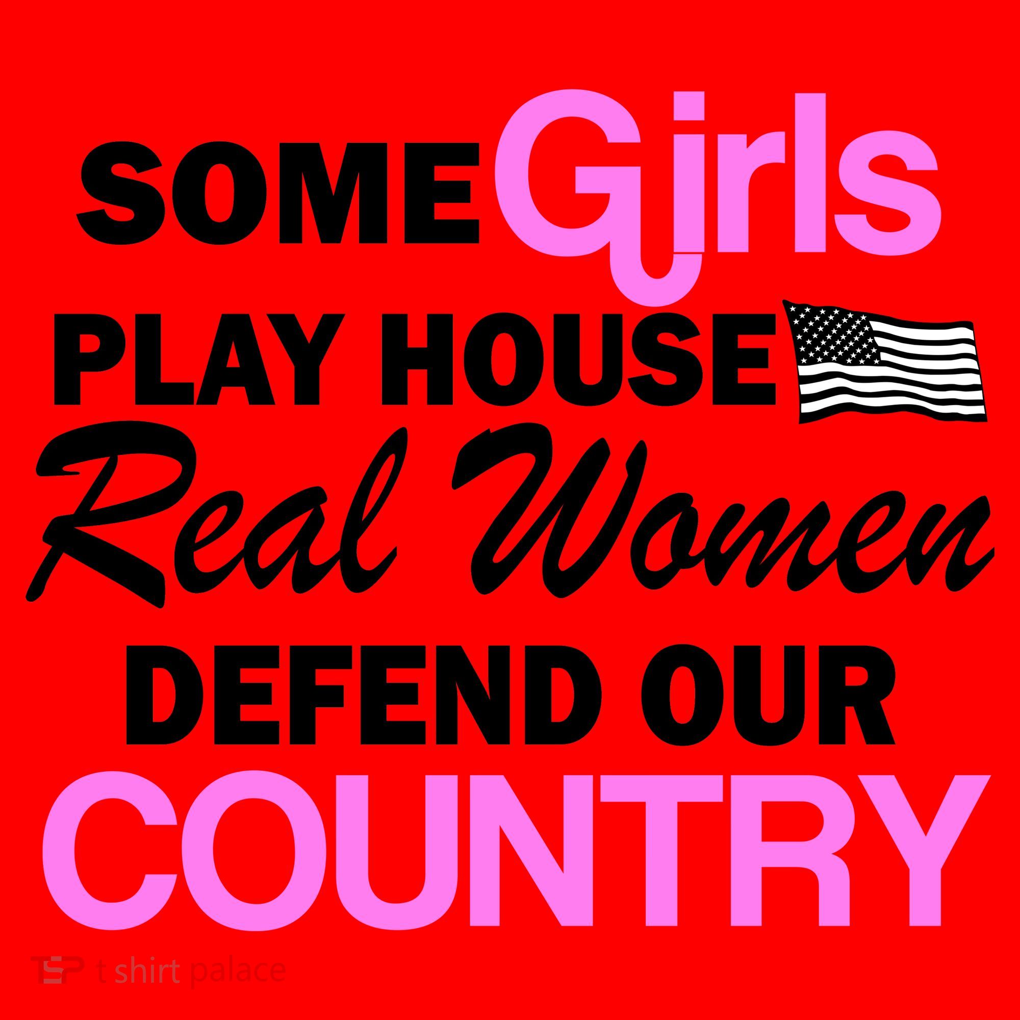 Real Women Defend Our Country Santa Hat