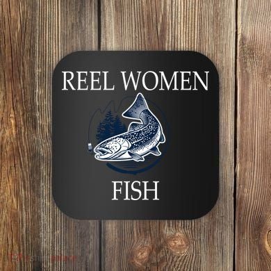 Real Women Fish Coaster