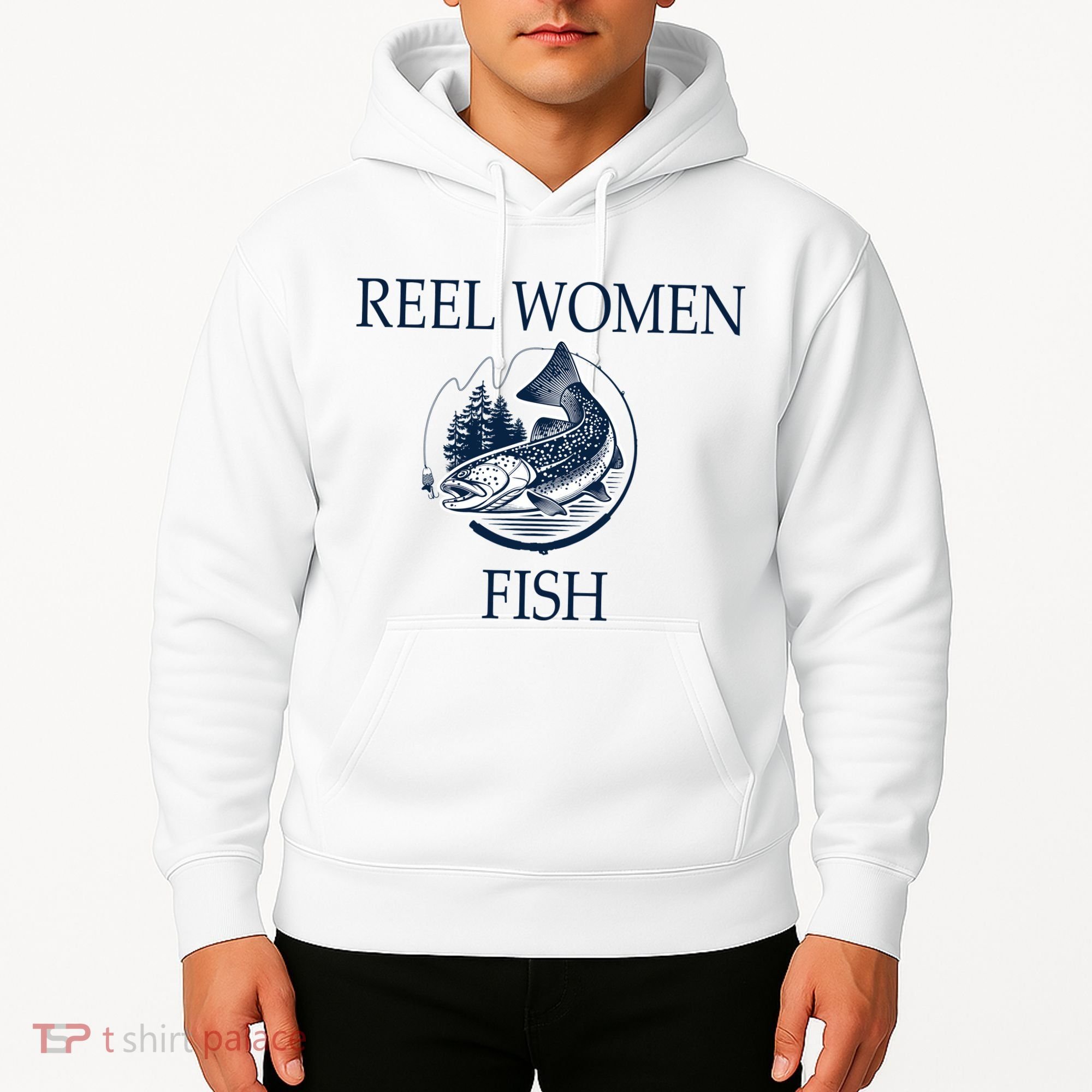 Real Women Fish Hoodie