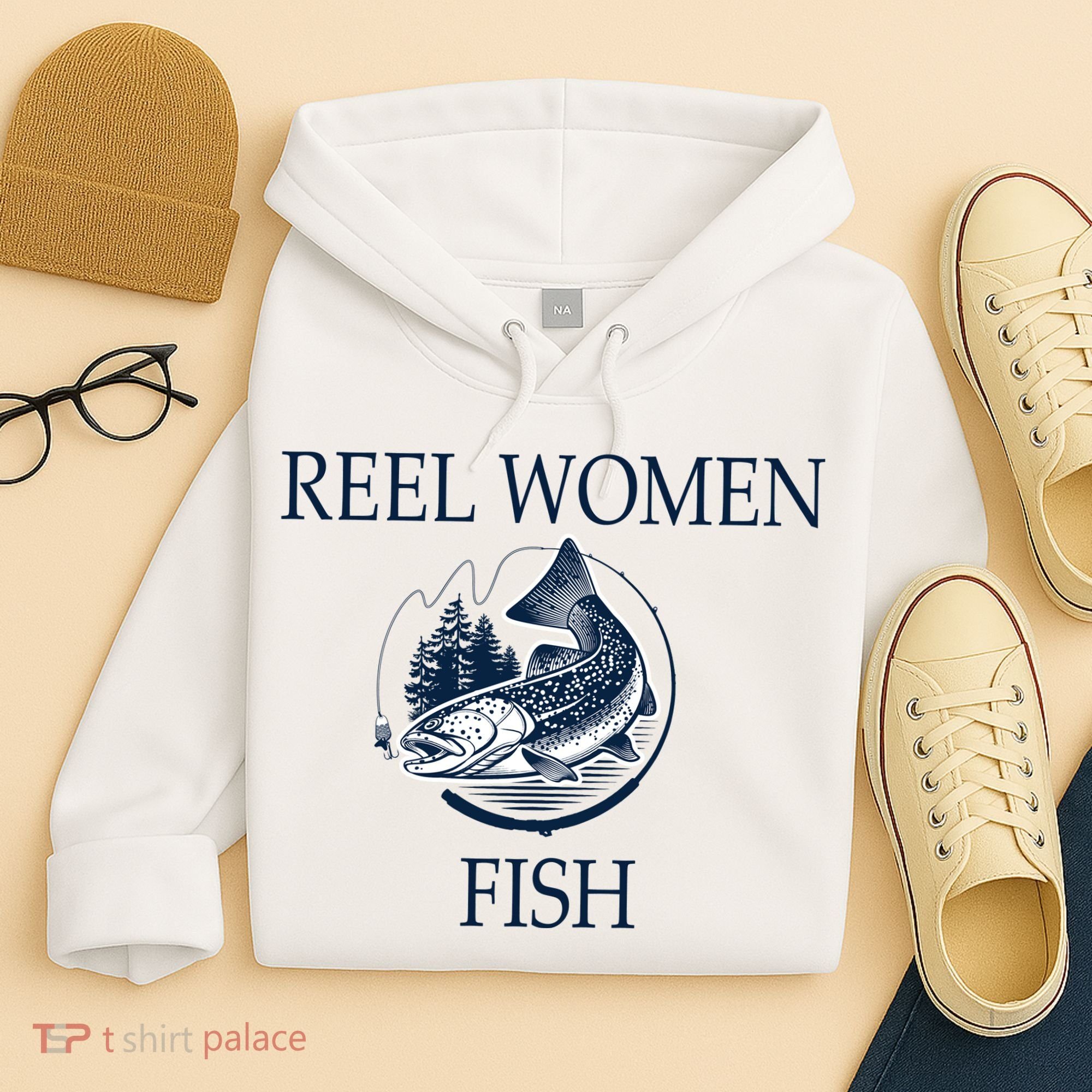 Real Women Fish Hoodie