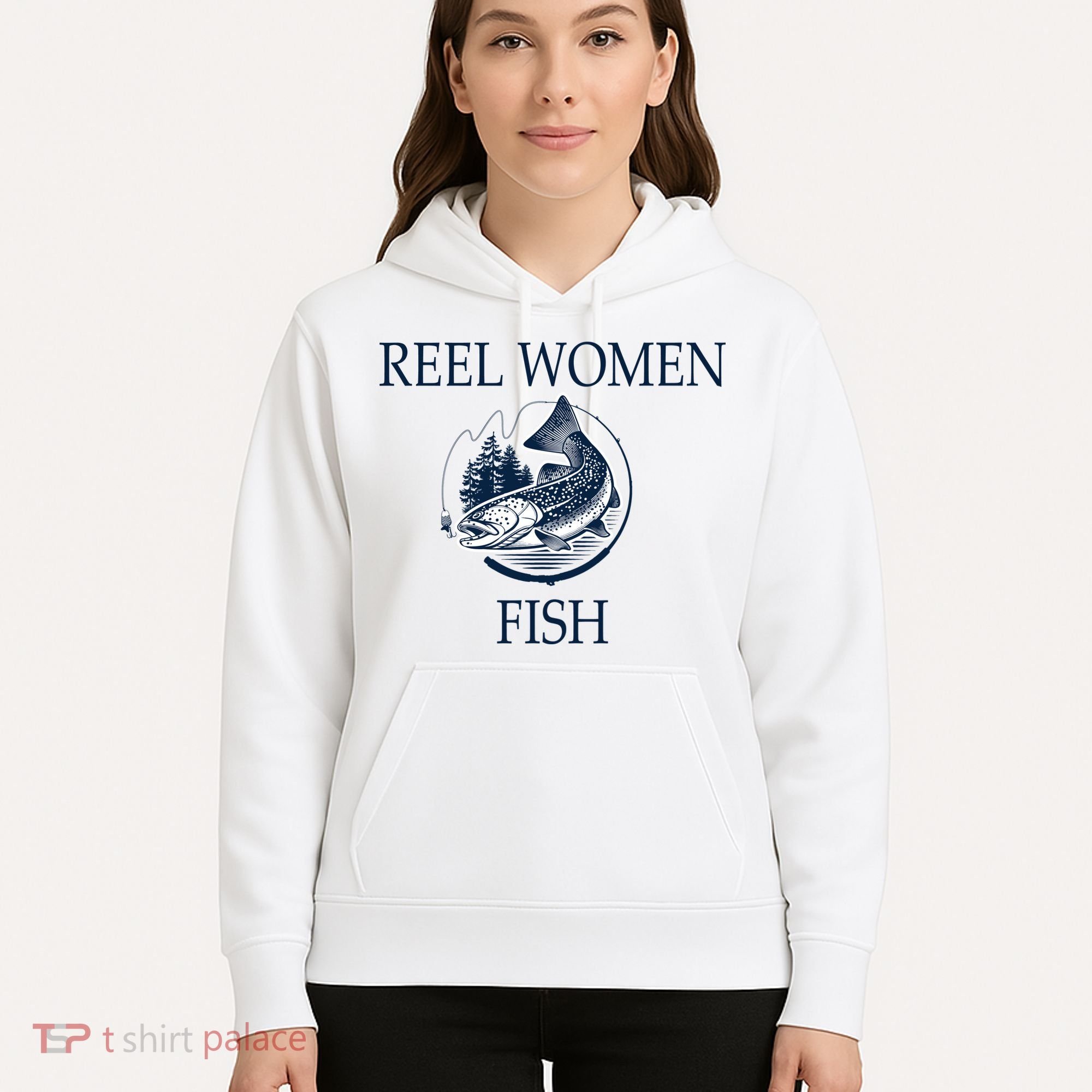 Real Women Fish Hoodie