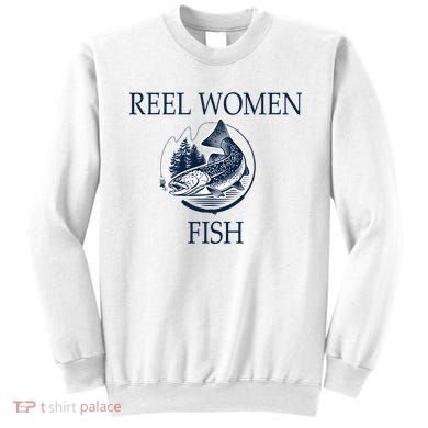 Real Women Fish Sweatshirt