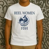 Real Women Fish T-Shirt thumb 3