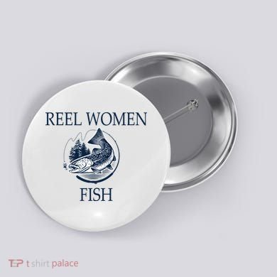 Real Women Fish Button