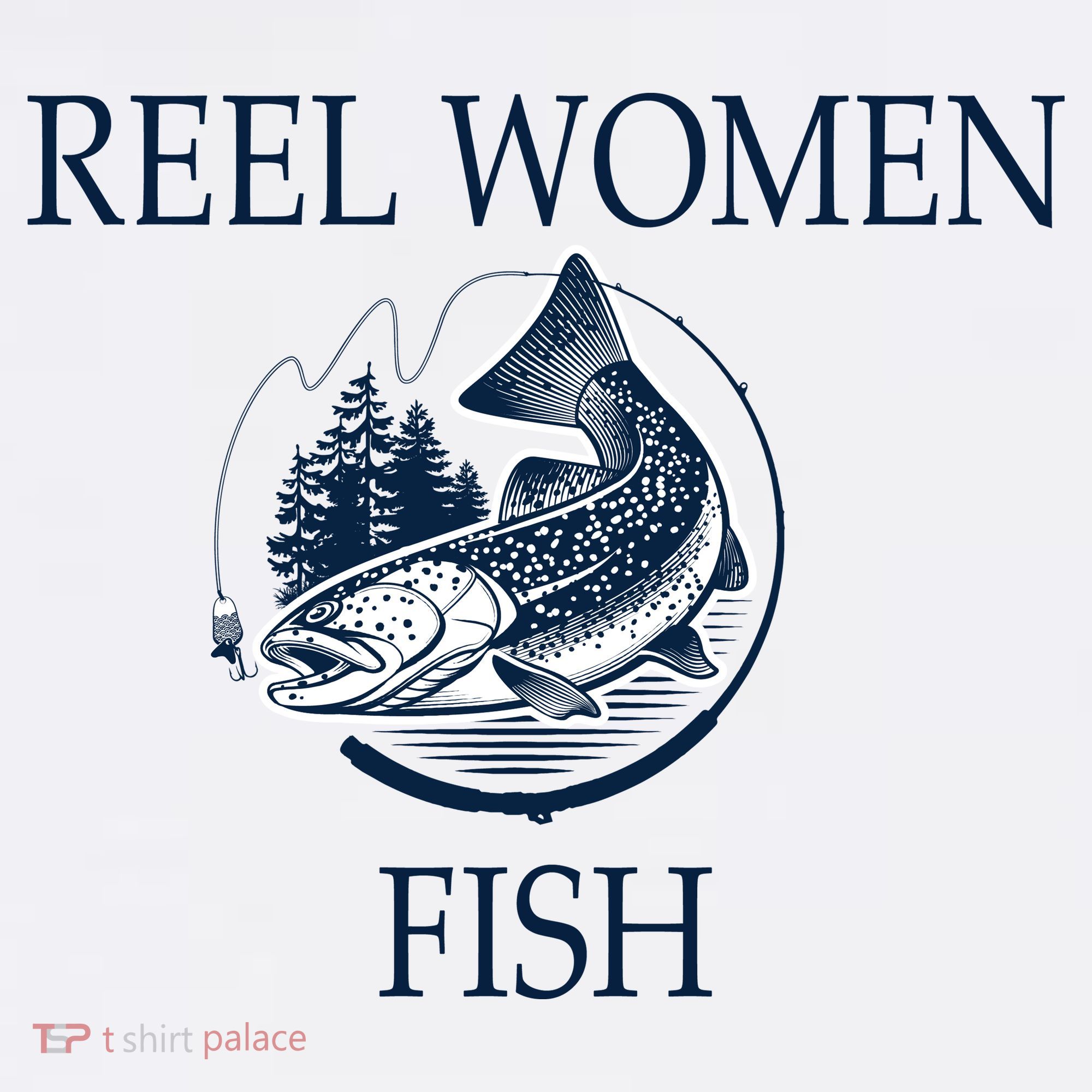 Real Women Fish Button