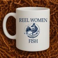 Real Women Fish Coffee Mug thumb 2