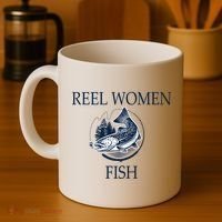 Real Women Fish Coffee Mug thumb 4