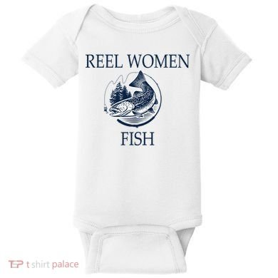Real Women Fish Baby Bodysuit