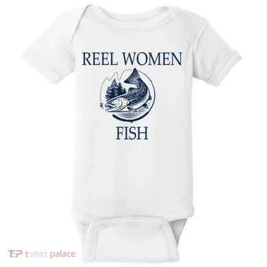 Real Women Fish Baby Bodysuit