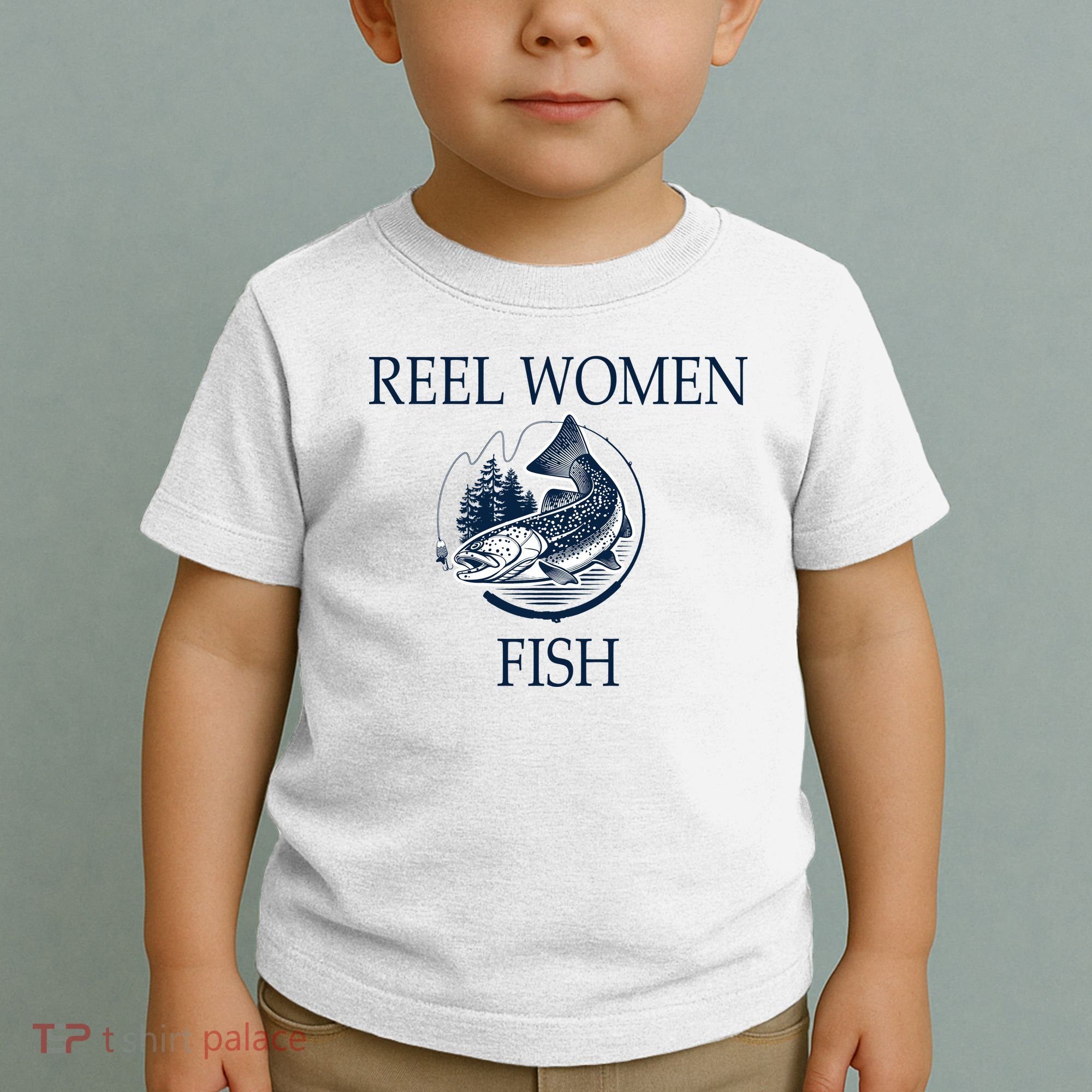 Real Women Fish Toddler T-Shirt