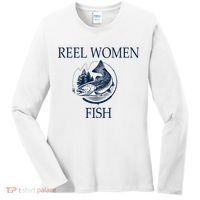 Real Women Fish Women's Long Sleeve Shirt thumb 0
