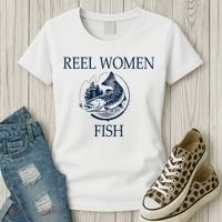 Real Women Fish Women's T-Shirt thumb 3