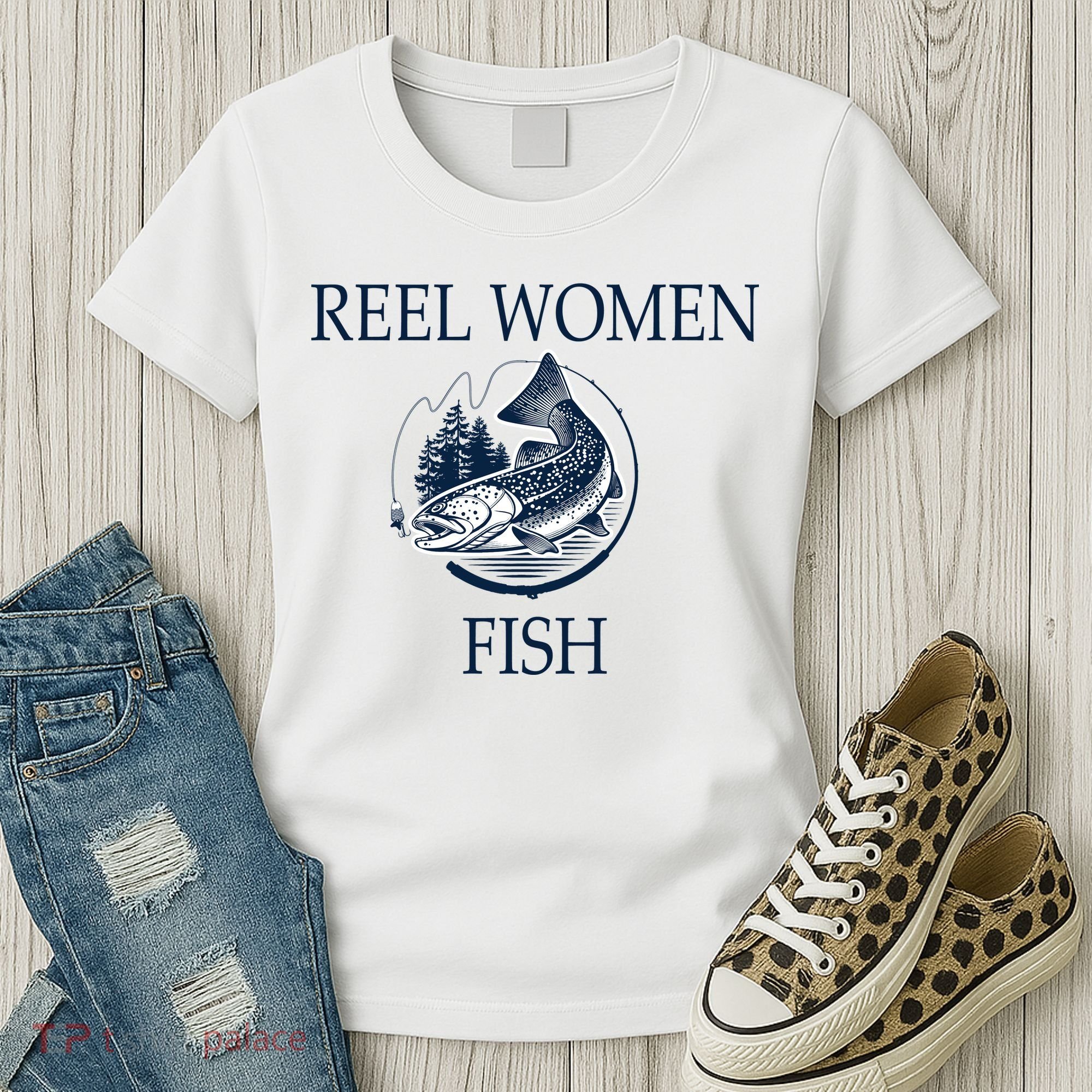 Real Women Fish Women's T-Shirt