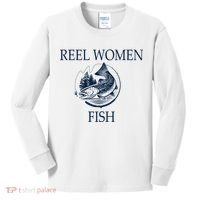 Real Women Fish Kids Long Sleeve Shirt thumb 0