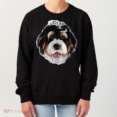 Realistic Dog Face Women's Sweatshirt
