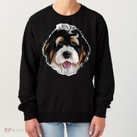 Realistic Dog Face Women's Sweatshirt thumb 0
