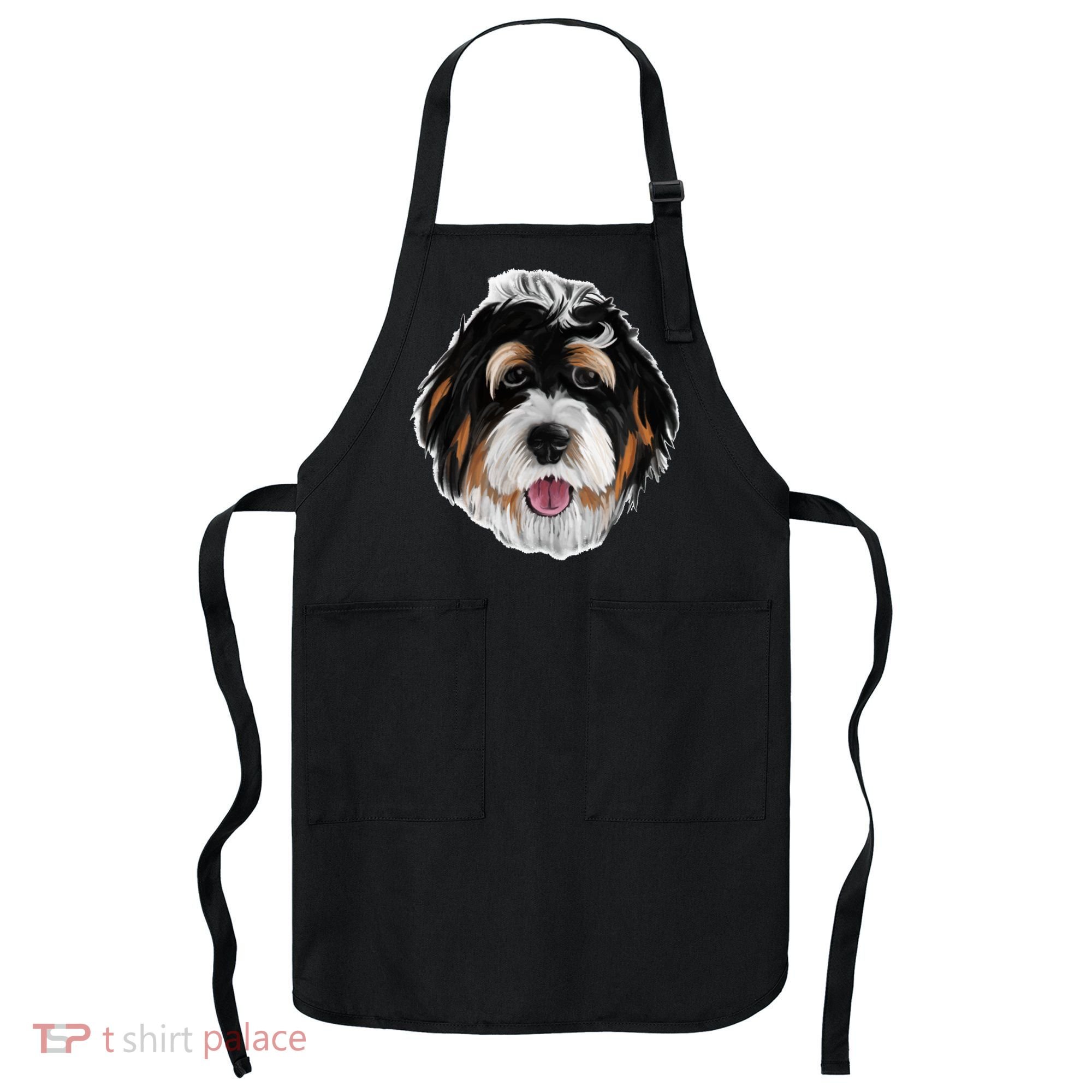 Realistic Dog Face Apron