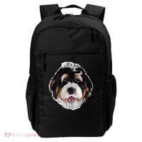 Realistic Dog Face Backpack thumb 0