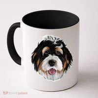 Realistic Dog Face Coffee Mug thumb 0