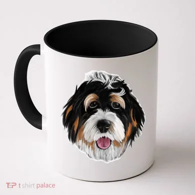 Realistic Dog Face Coffee Mug