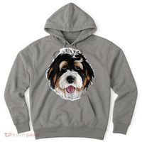 Realistic Dog Face Hoodie thumb 0