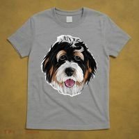 Realistic Dog Face T-Shirt thumb 5