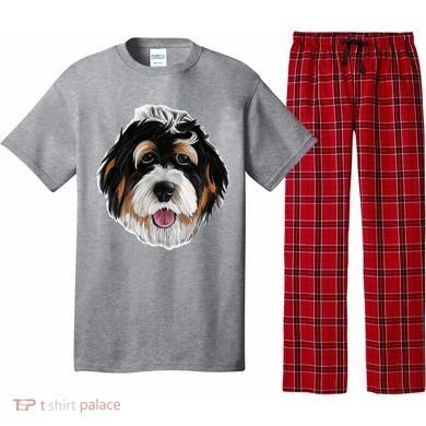 Realistic Dog Face Pajama Set