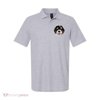 Realistic Dog Face Polo