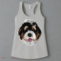 Realistic Dog Face Women's Tank Top thumb 3