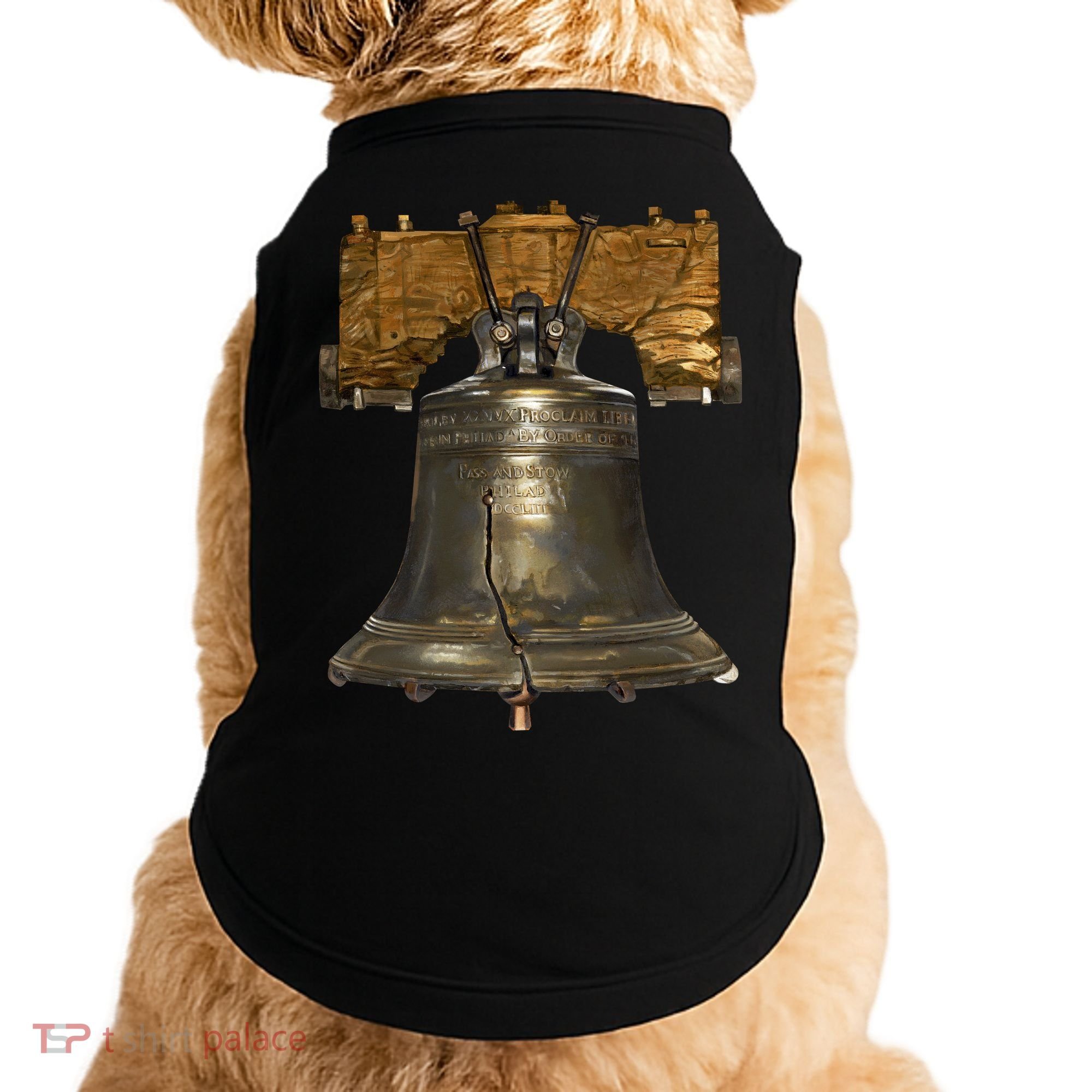 Realistic Liberty Bell Doggie Tank