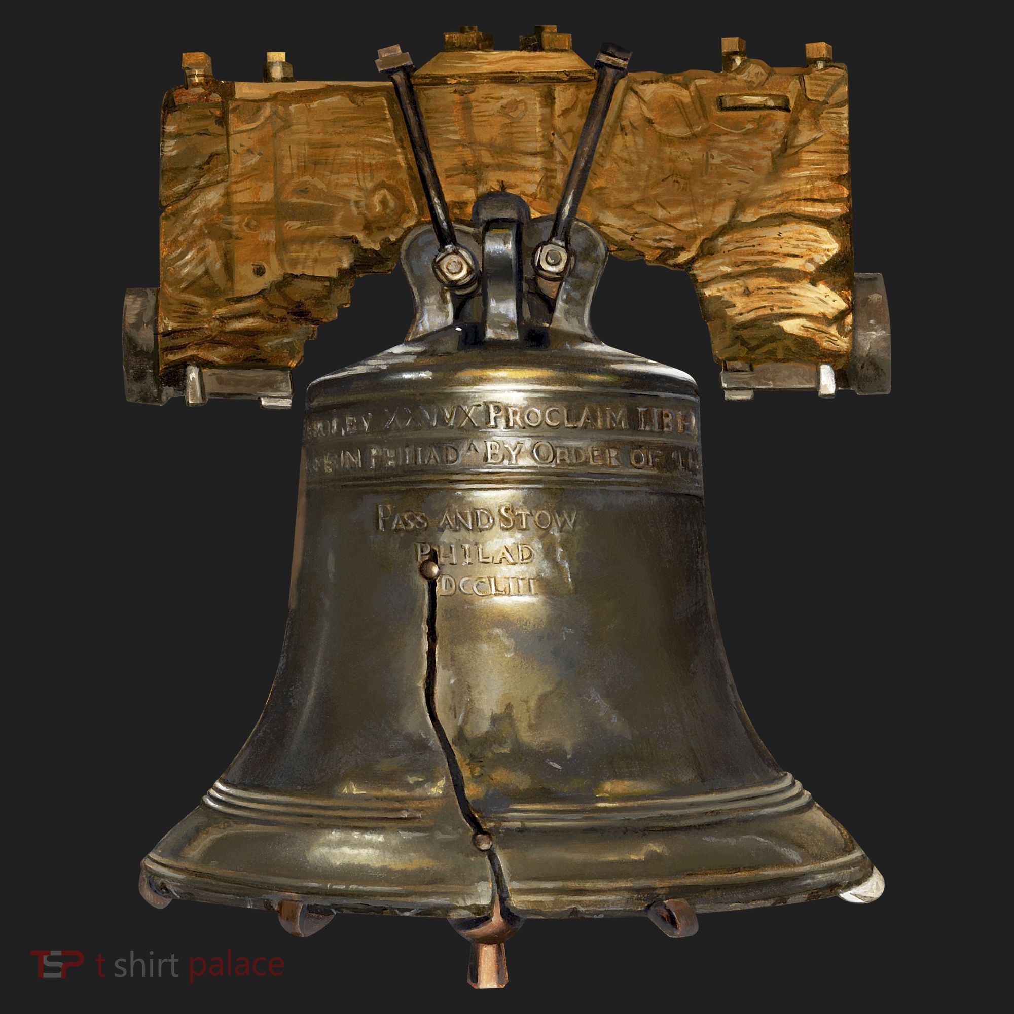 Realistic Liberty Bell Beanie