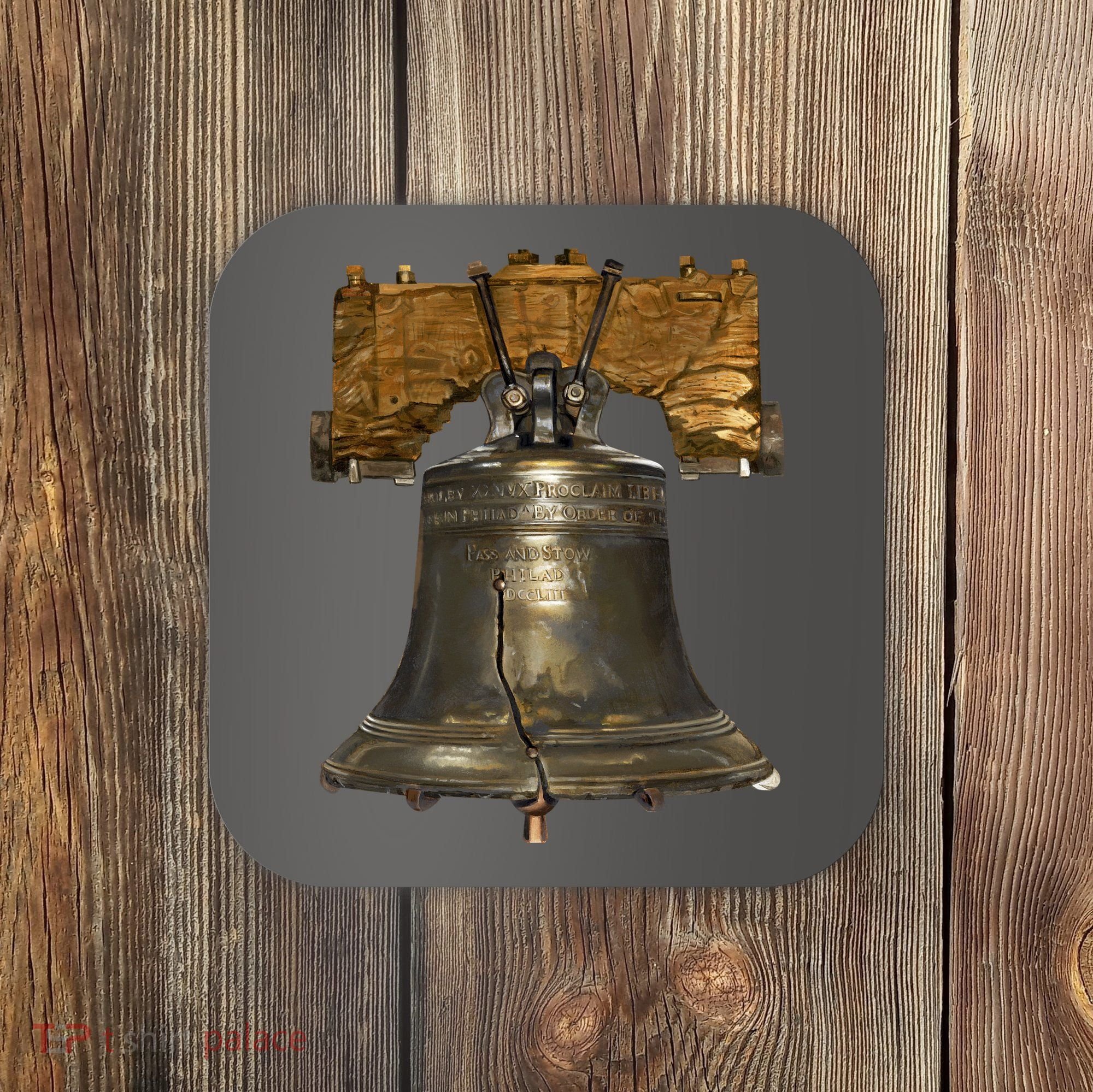 Realistic Liberty Bell Coaster