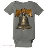 Realistic Liberty Bell Baby Bodysuit thumb 0