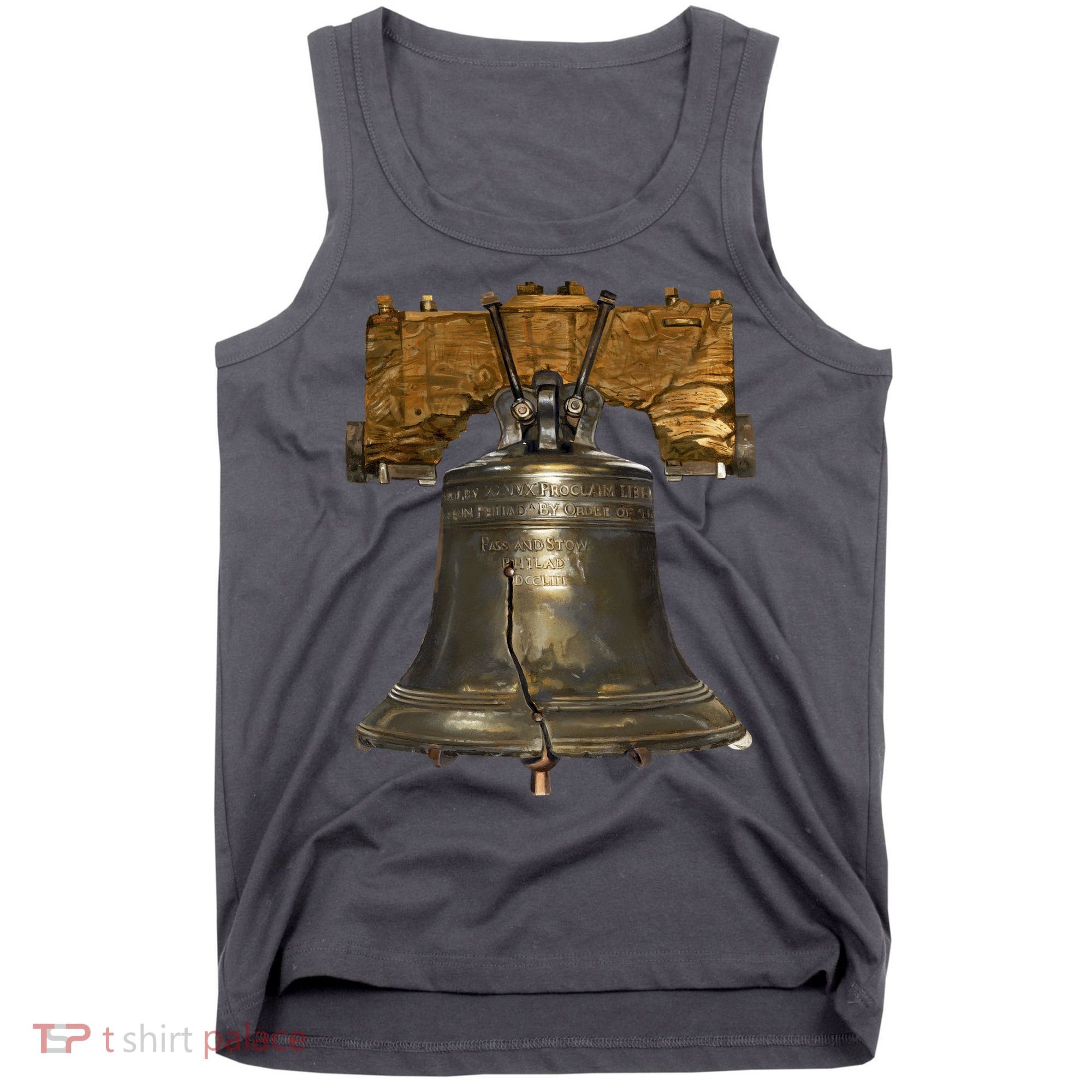 Realistic Liberty Bell Tank Top