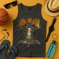 Realistic Liberty Bell Tank Top thumb 4