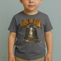 Realistic Liberty Bell Toddler T-Shirt thumb 2