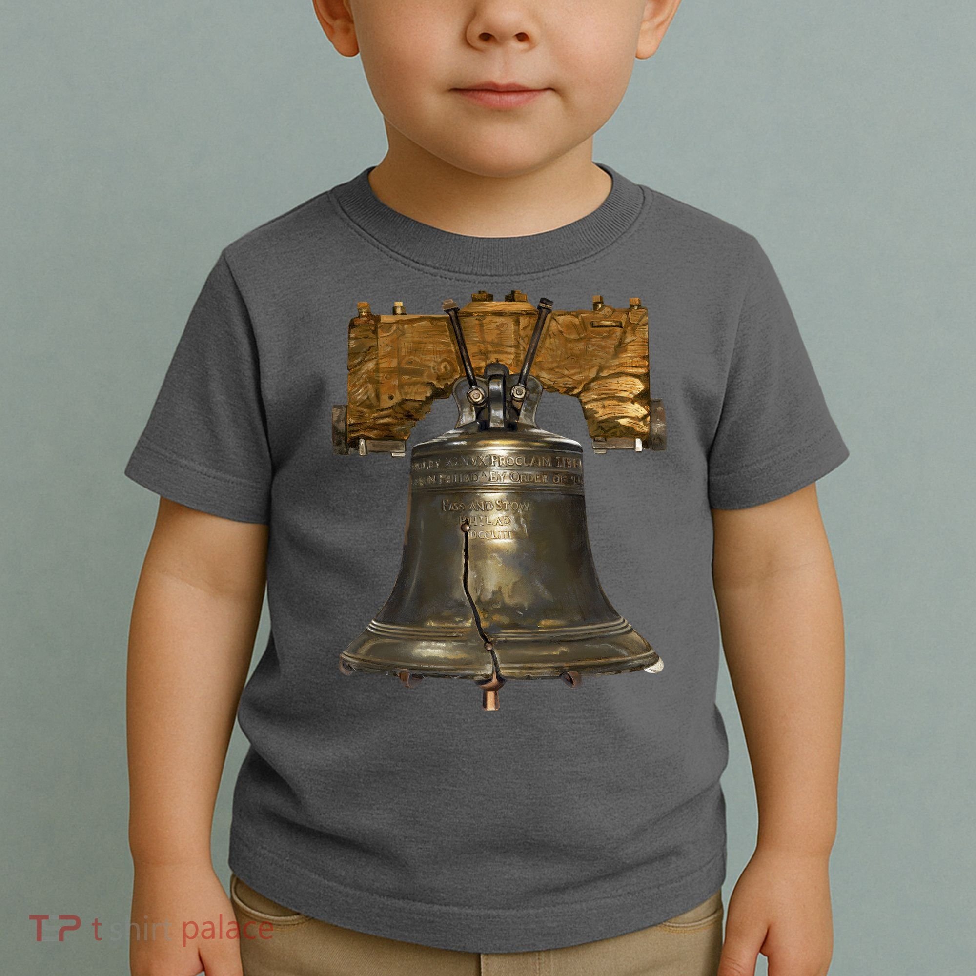 Realistic Liberty Bell Toddler T-Shirt