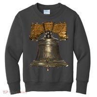 Realistic Liberty Bell Kids Sweatshirt thumb 0