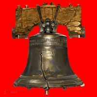 Realistic Liberty Bell Santa Hat thumb 1