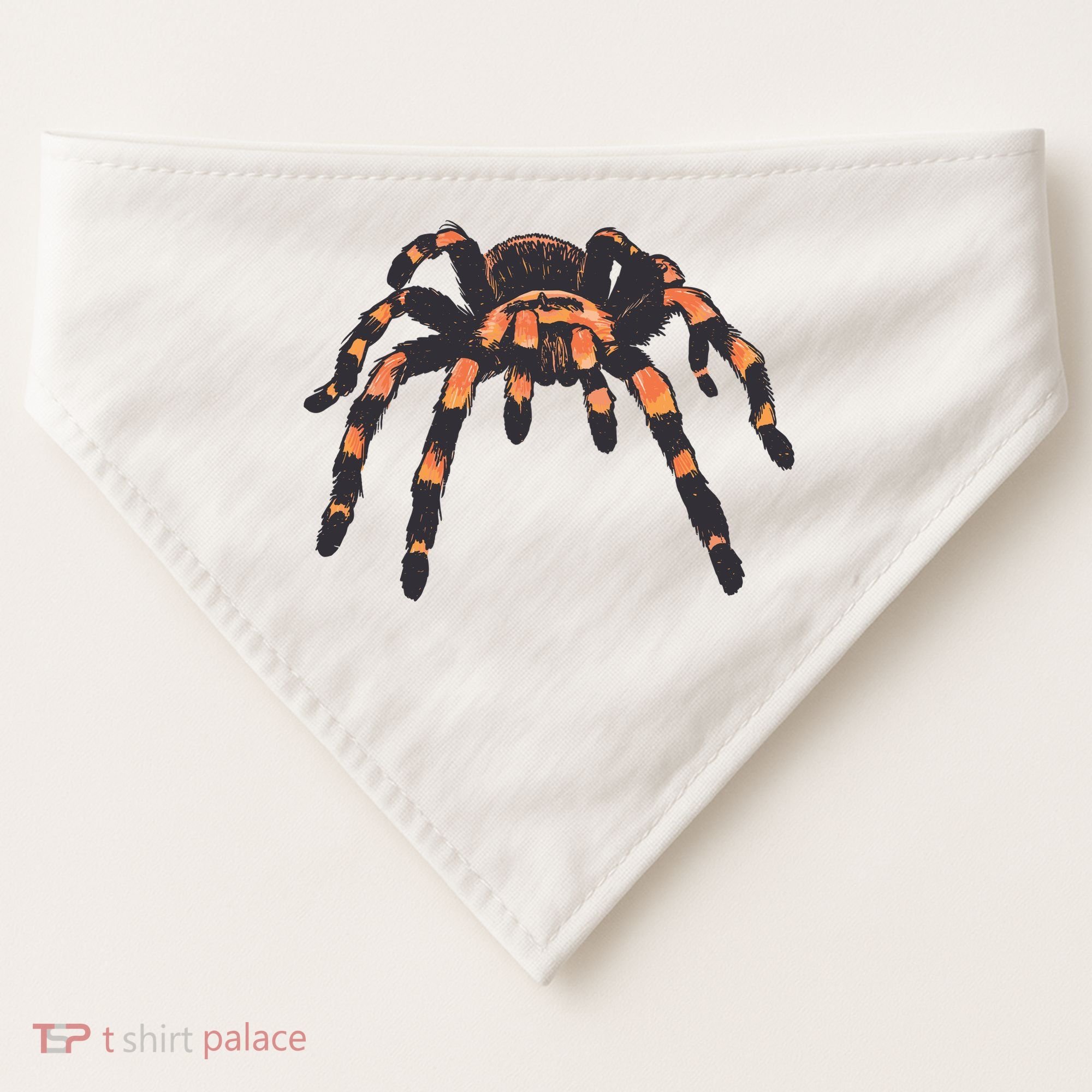 Realistic Tarantula USA-Made Doggie Bandana